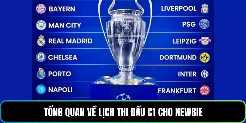 Tổng quan về lịch thi đấu C1 cho newbie
